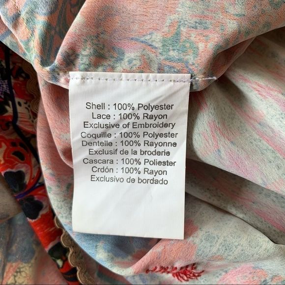 EUC Anthro Bhanuni Jyoti Villa Crop Top Swing GORG - Picture 11 of 12